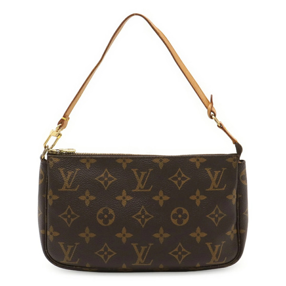 Louis Vuitton Handbags - LOUIS VUITTON Brown Monogram Pochette Pouch